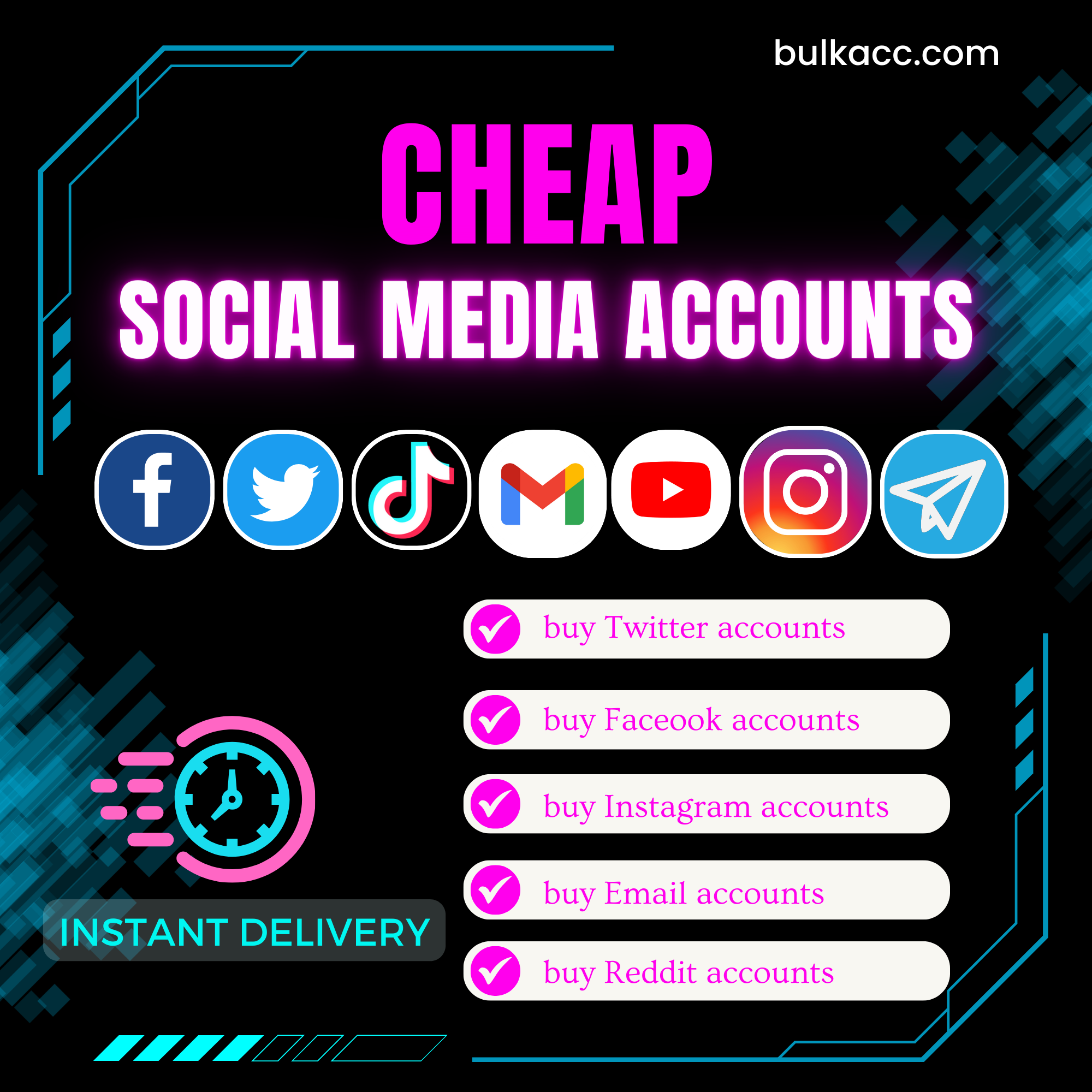 Buy Social Media Accounts